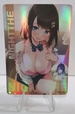 Narumi Osaka Goddess Story Waifu Card ABSOLUTE TERROR Waifu SSR-035 Anime Card - Image 1