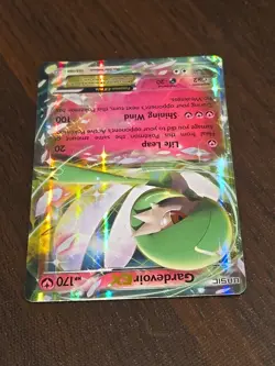 2015 XY - Primal Clash Pokemon Gardevoir EX Ultra Rare Card #105/160 LP U - Image 3