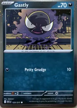 Gastly - (Cosmos Holo) Holo Common Miscellaneous Cards & Products 123/217 NM - Image 1