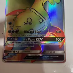 Lapras GX - 151/149 - Pokemon Sun & Moon Base Set Secret Rare Card NM - Image 3