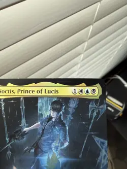 MTG R0500 Noctis, Prince of Lucis Extended Art Borderless Foil(Read Description) - Image 3