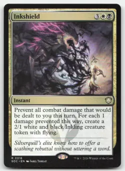Inkshield 316 SOC Commander: Secrets of Strixhaven Magic MTG NM - Image 1