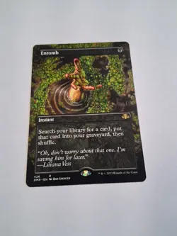 Entomb (Borderless) Dominaria Remastered Regular - Image 1