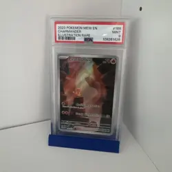 🔹PSA 9 MINT🔹Charmander 168/165🔸Scarlet & Violet 151 English Pokemon TCG Card - Image 1
