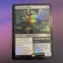 MTG Emeritus of Woe Secrets of Strixhaven Foil 080 NM - Image 1