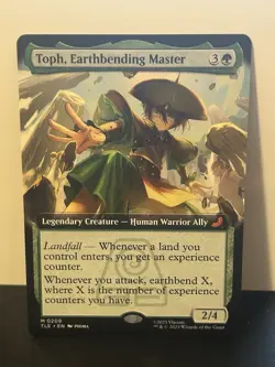Toph, Earthbending Master (Extended Art) - Avatar Eternal 0209 MTG - Image 1