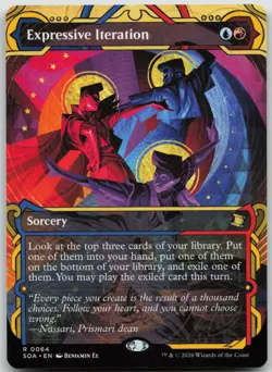 Improvisation Capstone (Borderless) Secrets of Strixhaven 294 NM M - Image 1