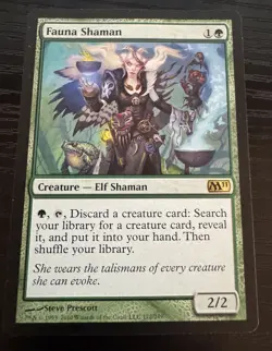 Fauna Shaman - M11 2011 Magic the Gathering MTG - Image 1