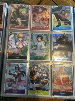 One Piece TCG SR Binder Lot Bundle Cards - Image 2