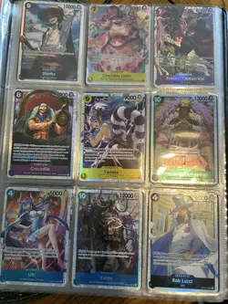One Piece TCG SR Binder Lot Bundle Cards - Image 3