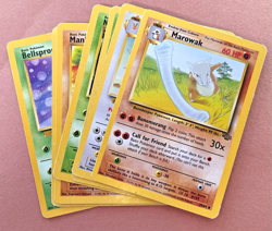 Vintage Pokemon Jungle WOTC Card Lot #4 Uncommon, Common - Image 1