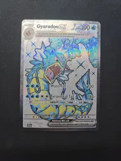 Pokemon Gyarados EX Holo Ultra Rare TCG Scarlet & Violet Card 225/198 - Image 1
