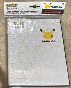 Pokemon 25th Anniversary Jumbo Pikachu First Partner Collector's Binder SEALED 820650809606 - Image 2