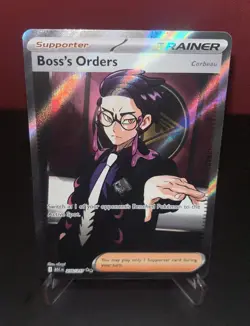 Pokemon TCG Ascended Heroes Boss's Orders [Corbeau] 256/217 NM/M - Image 1