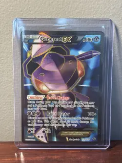 Pokemon Genesect EX 120/124 Fates Collide Full Art Ultra Rare Holo 180 HP Card - Image 1