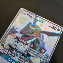 Pokemon Card - Rayquaza GX 177a/168 Full Art Hidden Fates Promo - M/NM - Image 2