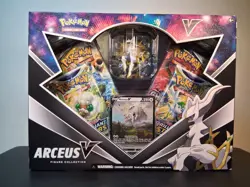 Pokemon TCG: Arceus V Figure Collection Box - NEW-SEALED - Cosmic Eclipse! - Image 1