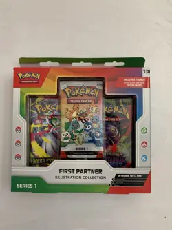 Pokemon First Partner Illustration Collection Series 1 New Factory Sealed - Image 1