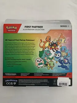 Pokemon First Partner Illustration Collection Series 1 New Factory Sealed - Image 2