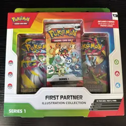 Pokemon First Partner Illustration Collection Series 1 *factory sealed* - Image 1