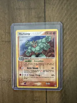 Pokemon TCG Machamp Reverse Holo Rare 9/101 HP Hidden Legends 2004 - Image 1