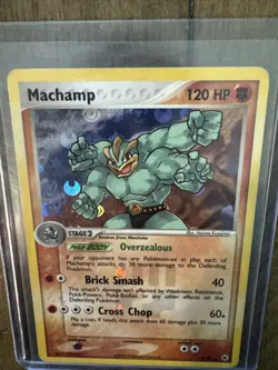 Pokemon TCG Machamp Reverse Holo Rare 9/101 HP Hidden Legends 2004 - Image 2
