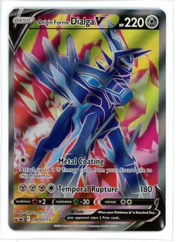Origin Forme Dialga V SWSH255 Promo Pokemon Card - Image 1