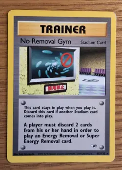 No Removal Gym 103/132 Gym Heroes Pokemon Rare Unlimited LP/MP - Image 1