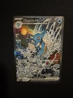 Pokemon Kindra EX 131 Scarlet & Violet Black Star Promo PSA - Image 1