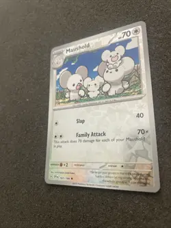 #074/091 Maushold Reverse Holo Uncommon - Pokemon Paldean Fates English NM - Image 3
