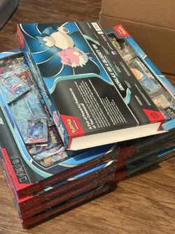 Pokemon Snorlax & Blissey Ex + Greninja & Kingdra EX Special Collection Box X10 - Image 4