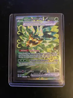 Pokemon Teal Mask Ogerpon EX Special Illustration Rare Holo 211/167 210 HP - Image 1