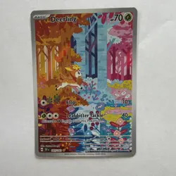 Pokemon Deerling Illustration Rare Holo SV05 Temporal Forces 165/162 Basic Card - Image 1