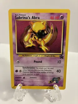 Pokemon Sabrina’s Abra 19 WOTC Promo LP - Image 3