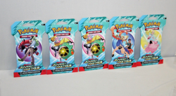 5x Pokemon TCG Scarlet & Violet Journey Together Sleeved Packs BRAND NEW Art Set - Image 2
