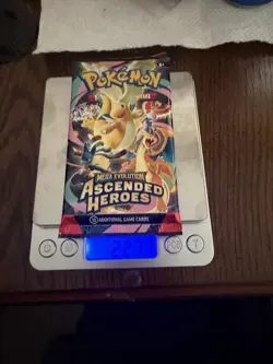 HEAVY 22.7g ASCENDED HEROES BOOSTER PACK—Pokemon TCG🔥🔥🔥 - Image 1