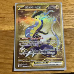Miraidon ex Gold Hyper Rare - 253/198 - Scarlet & Violet Base Pokemon 2023 - Image 1