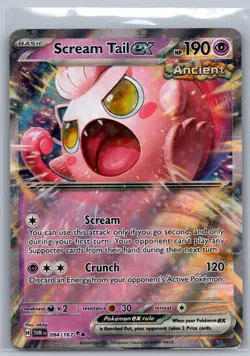 Pokemon TCG Twilight Masquerade Scream Tail EX 094 - Image 1