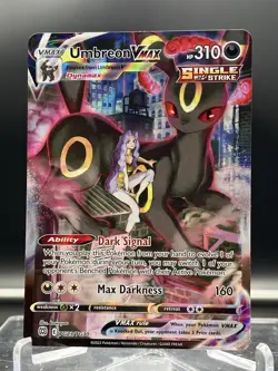 2022 Pokemon TCG - Umbreon VMAX - Brilliant Stars Full Art #TG23/TG30 | NM-MT - Image 1