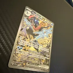 Pokemon TCG Greninja EX 132 Scarlet & Violet Promo Full Art Holo 2024 NM - Image 2