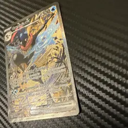 Pokemon TCG Greninja EX 132 Scarlet & Violet Promo Full Art Holo 2024 NM - Image 3