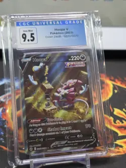 Pokemon Hoopa V GG53/GG70 Crown Zenith Ultra Rare Holo CGC 9.5 220 HP - Image 3