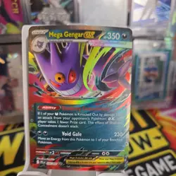 Mega Gengar Ex 056/094 Phantasmal Flames Double Rare Pokemon TCG Pack Fresh NM🔥 - Image 1