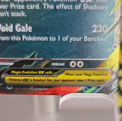 Mega Gengar Ex 056/094 Phantasmal Flames Double Rare Pokemon TCG Pack Fresh NM🔥 - Image 3