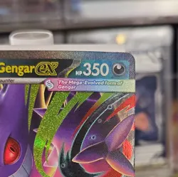 Mega Gengar Ex 056/094 Phantasmal Flames Double Rare Pokemon TCG Pack Fresh NM🔥 - Image 4