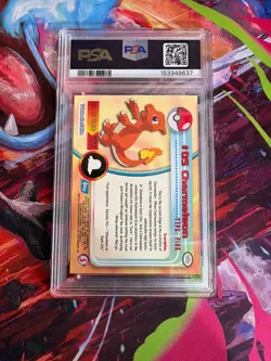 PSA 9 1999 TOPPS POKEMON TV #5 CHARMELEON - Image 3