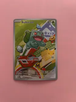 Pokemon TCG First Partner Illustration - Bulbasaur #037 - Image 1