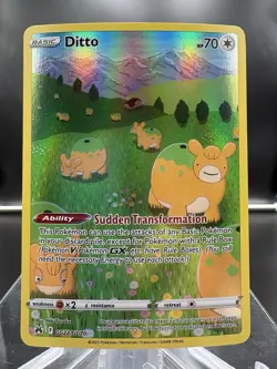 2023 Pokemon TCG - Ditto - Crown Zenith Galarian Gallery No. GG22/GG70 | NM - Image 1