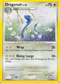 Dragonair 52/146 Legends Awakened Uncommon LP Pokemon TCG - Image 1