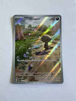 Pokemon TCG Paldean Wooper Illustration Rare 102/094 - Image 1